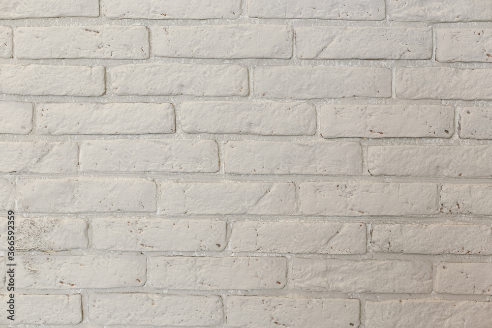 Fototapeta premium white brick wall texture for background
