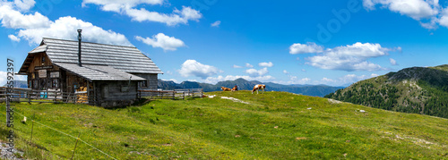 Nationalpark in Kärnten, die Nockalmstraße Erhohlung und Natur Pur, Panorama photo