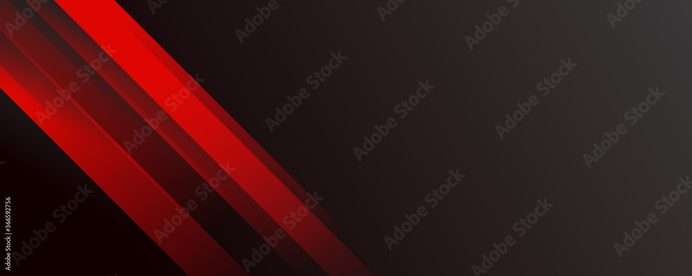 Abstract black metallic overlap red light hexagon mesh design modern luxury futuristic technology banner background vector illustration. Abstract black metallic overlap red light hexagon mesh design modern luxury futuristic technology banner background vector illustration.
