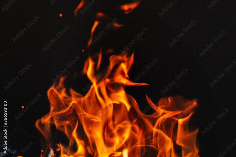 burning firewood in a barbecue or barbecue. burning firewood in a barbecue or barbecue.