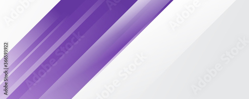 Vector abstract purple lines banner background