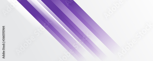 Vector abstract purple lines banner background