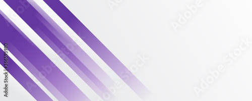 Vector abstract purple white banner background