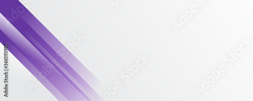 Vector abstract purple white banner background