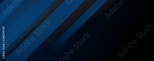 Rich modern 3D navy blue black banner background texture, marbled stone or rock textured banner with elegant holiday color and design for wide banner. Blue dark background for wide banner