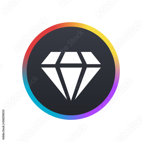Diamond -  Push Button