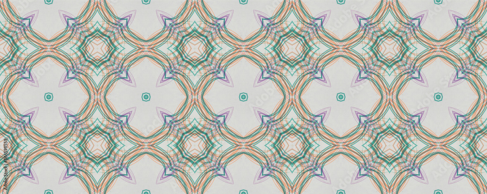 Fototapeta premium Background Hand Drawn Geometrical Pattern. Drawn