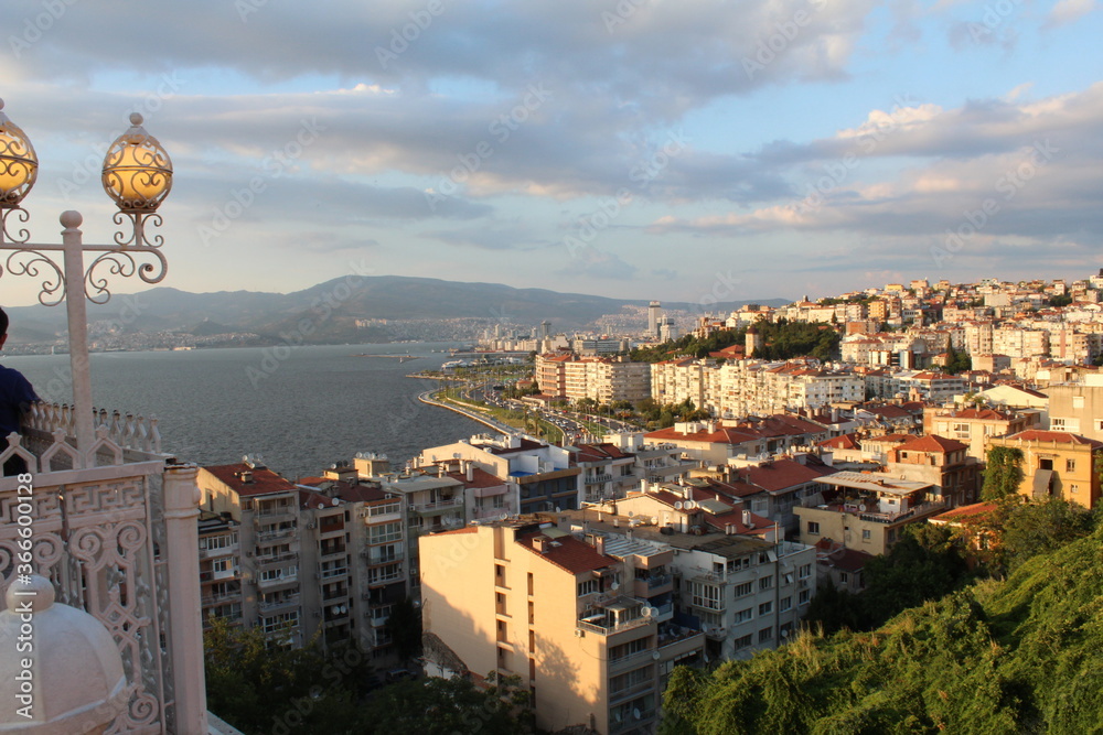 City view landscape, Izmir, Turkey