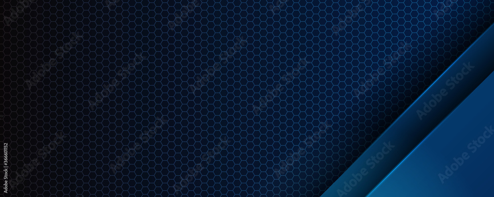 Abstract blue light 3D arrow direction on dark grey blank space design modern futuristic technology background vector illustration. Abstract blue light 3D arrow direction on dark grey blank space design modern futuristic technology background vector illustration.