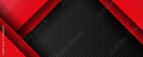 Template corporate concept red black grey and white contrast background. Vector graphic design illustration