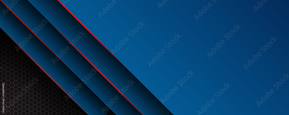 Illustration of abstract red and blue black metallic with light ray and glossy line. Metal frame design for background. Vector design modern digital technology concept for wallpaper, banner template Illustration of abstract red and blue black metallic with light ray and glossy line. Metal frame design for background. Vector design modern digital technology concept for wallpaper, banner template
