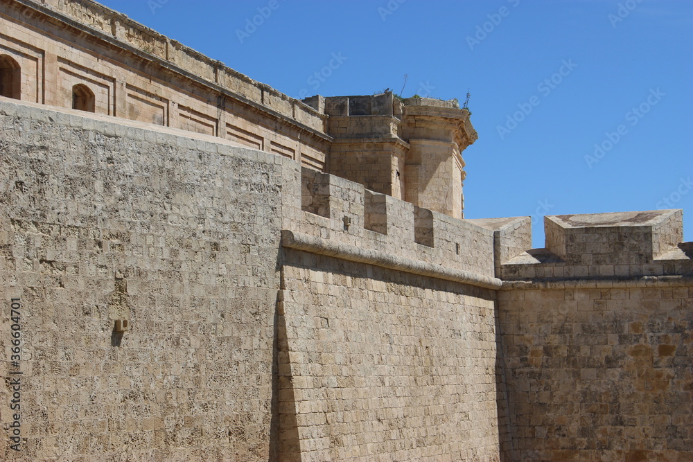 Remparts de Mdina (Rabat, Malte) 3