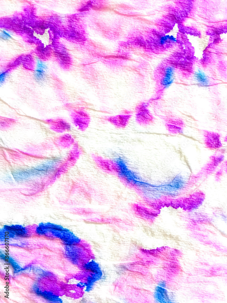 Alcohol Ink Ink Pattern. Indian Ikat. Watercolor