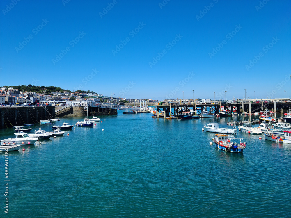 St Peter Port Harbour, Guernsey Channel Islands