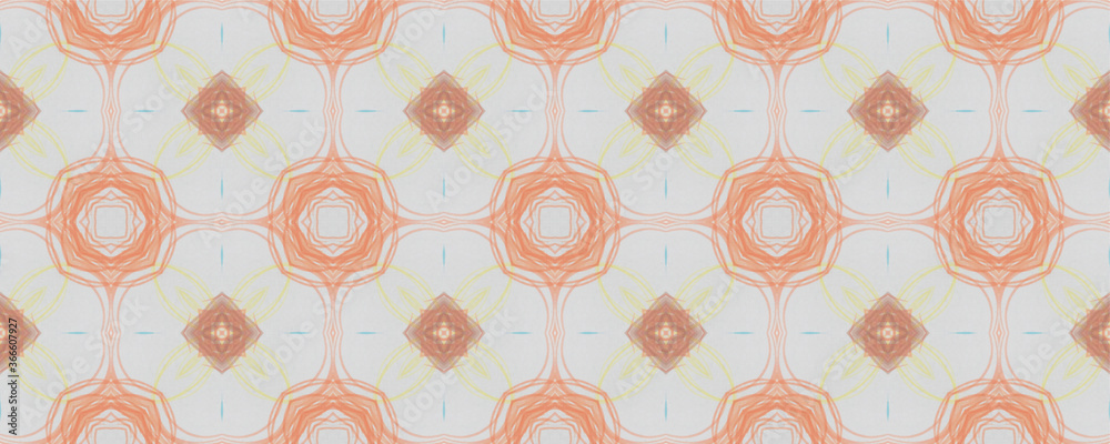 Portuguese Decorative Tiles. Kilim Kaleidoscope