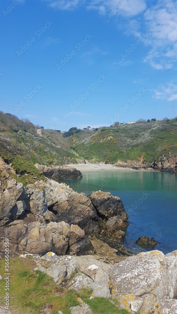 Saints Bay Harbour, St Martins, Guernsey Channel Islands Saints Bay Harbour, St Martins, Guernsey Channel Islands