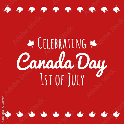 Canada day card