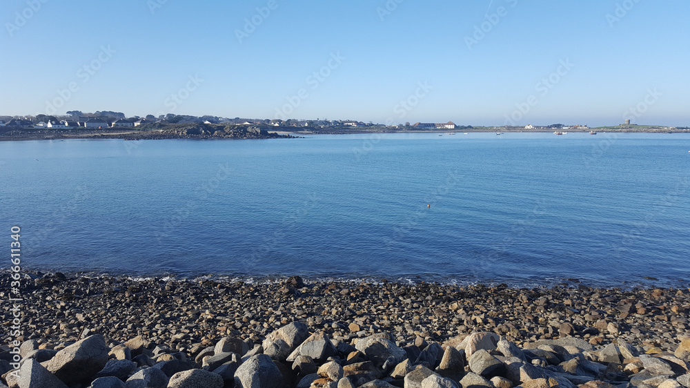 Amarreurs Headland, Vale, Guernsey Channel Islands Amarreurs Headland, Vale, Guernsey Channel Islands