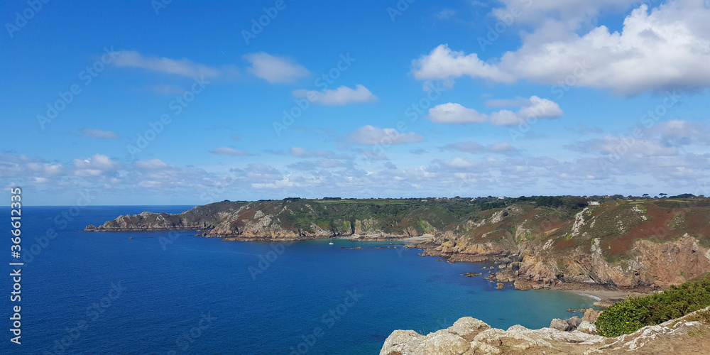 Icart View, South Coast Cliffs, St Martins, Guernsey Channel Islands