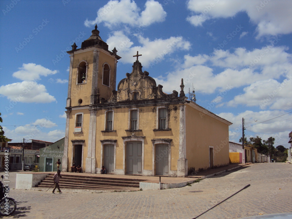 Igreja central da cidade de Tracunhaém-PE