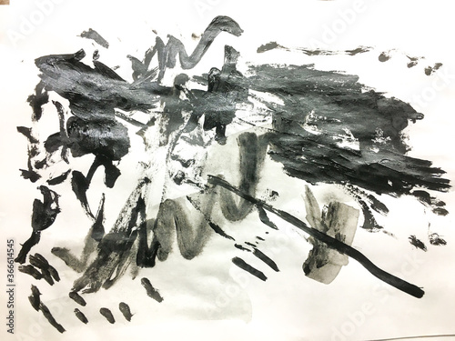Wall Art Canvas. Cool Preschool Art.  Hand Drawn