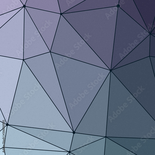 Blue Gray color Abstract color Low-Polygones Generative Art background illustration