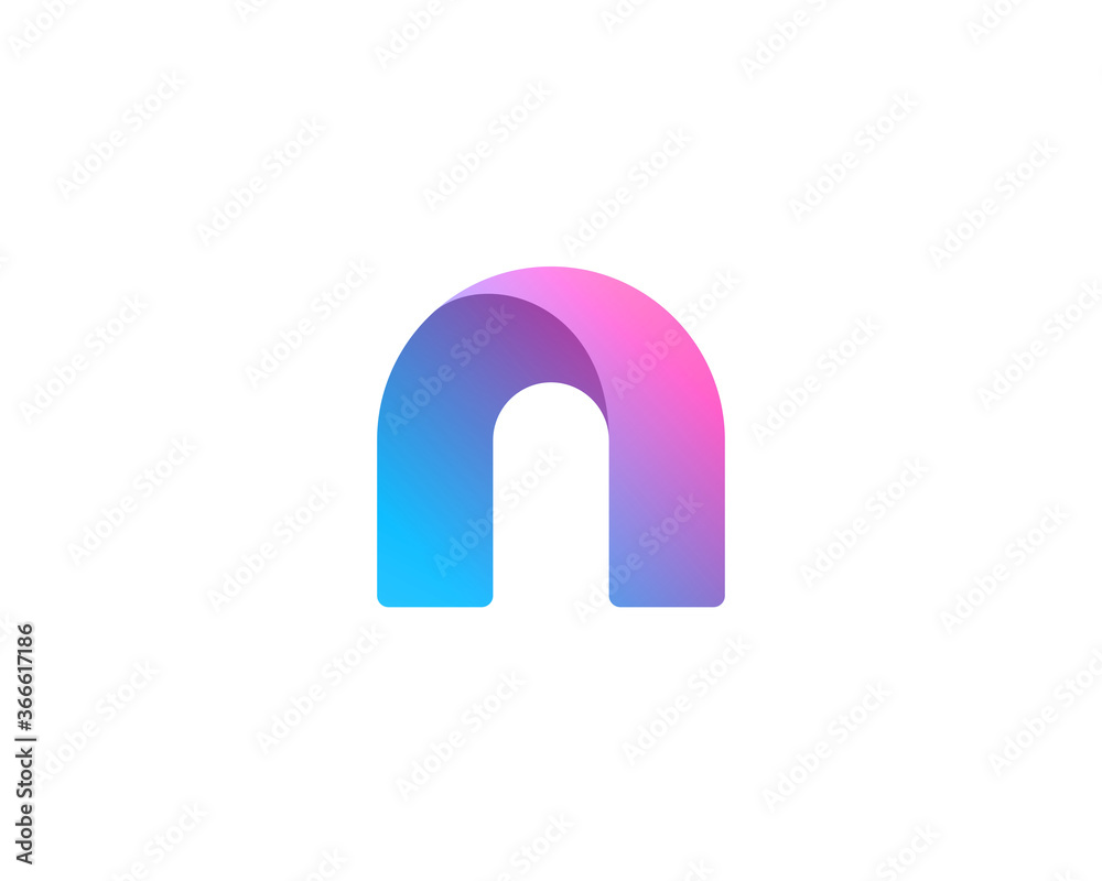 Letter N logo icon design template elements Letter N logo icon design template elements