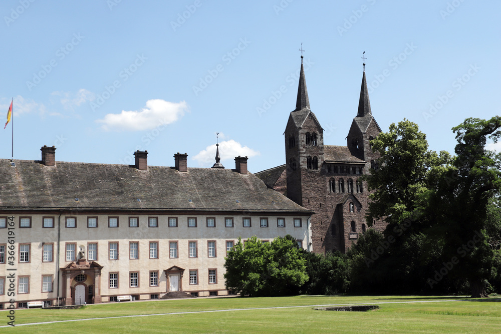 UNESCO Weltkulturerbe Schloss und ehemaliges Kloster Corvey