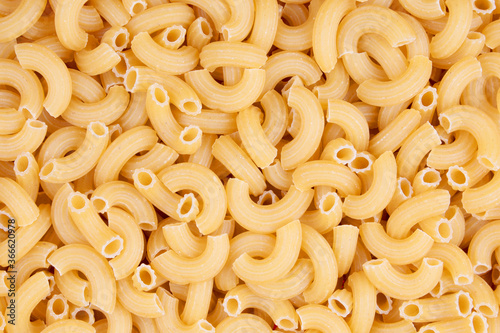  Background of a plate of raw macaroni