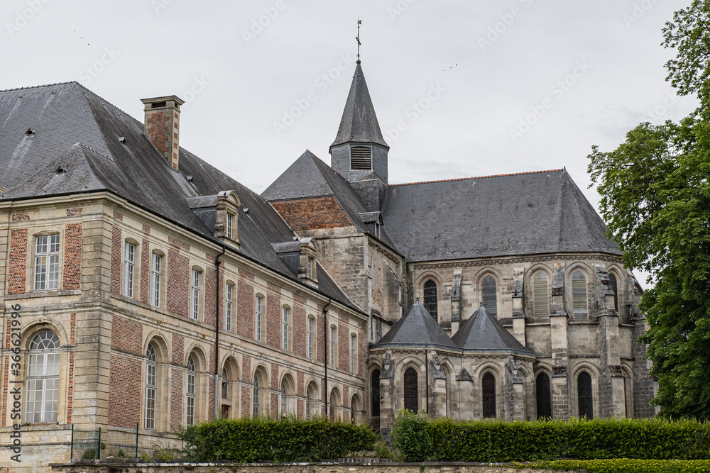 Fototapeta premium Abbaye de Saint-Michel en Thiérache