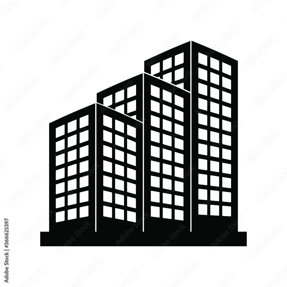 building icon vector sign isolated building icon vector sign isolated
