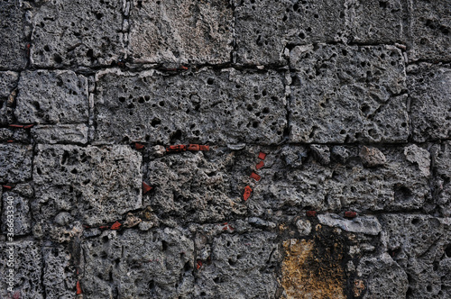 Cartagena Wall detail ,Colombia
