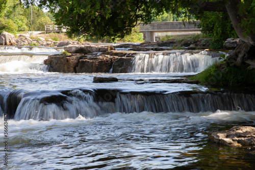 Sauble Falls in Ontario  Canada