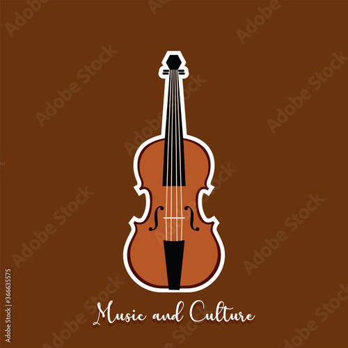 Classic violin image