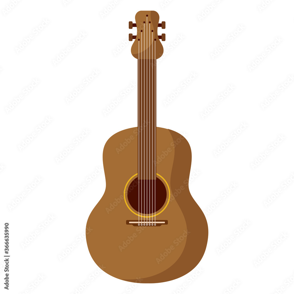 Obraz premium Classic acoustic guitar