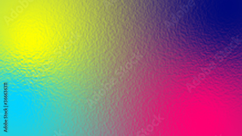 Abstract light neon soft glass background texture in pastel colorful gradation.
