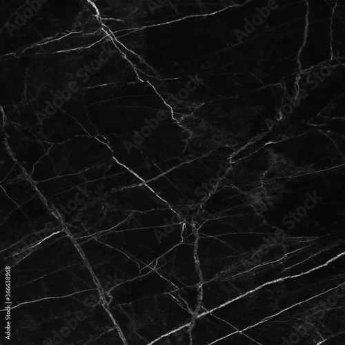 Black marble natural pattern for background, abstract natural marble black and white © peekeedee