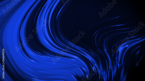 Abstract blue purple background with waves luxury. 3d illustration, 3d rendering.