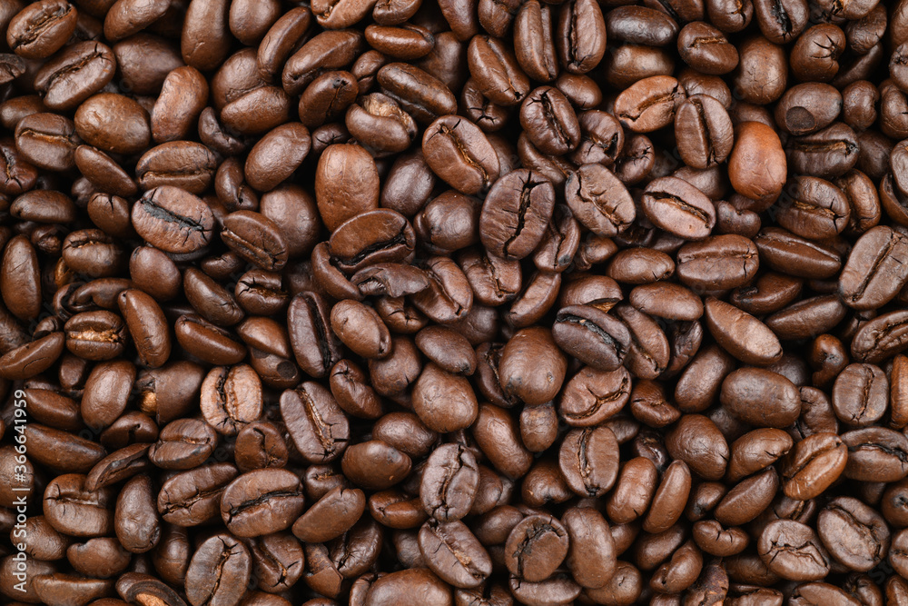 Naklejka premium Coffee beans