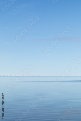 blue sky and sea