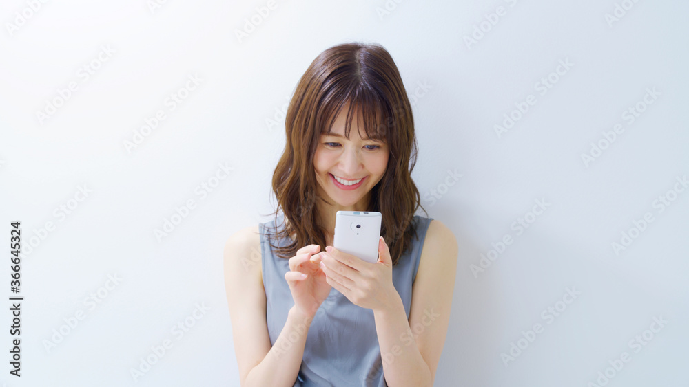 スマートフォン・女性