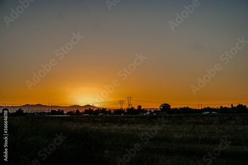 Homeland California Sunset Landscape