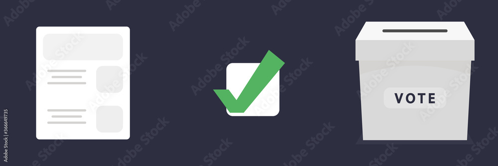 Votar. Elección Democracia, urna. Conjunto de recursos gráficos de elecciones electorales. ilustración 3d estilo fondo azul Votar. Elección Democracia, urna. Conjunto de recursos gráficos de elecciones electorales. ilustración 3d estilo fondo azul