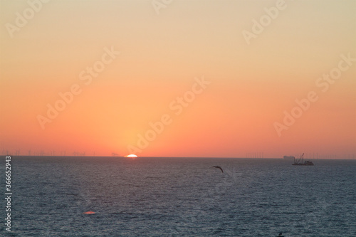 sunset over the sea © Petes Pix