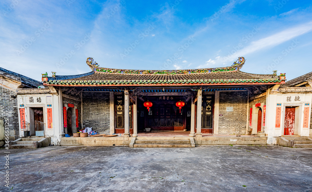 Zhaoqing Hall, Baihou Town, Dapu County, Meizhou, Guangdong