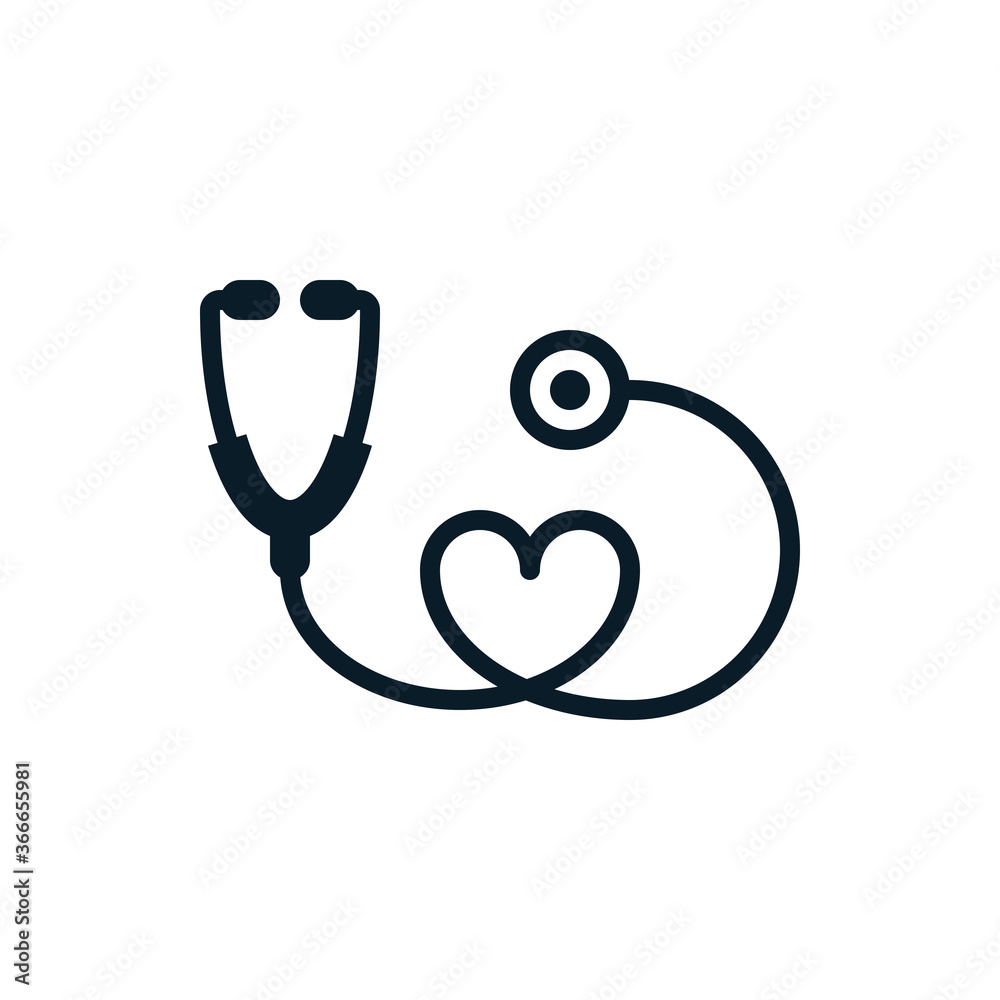 Stethoscope outline icons. Vector illustration. Editable stroke. Isolated icon suitable for web, infographics, interface and apps. Stethoscope outline icons. Vector illustration. Editable stroke. Isolated icon suitable for web, infographics, interface and apps.