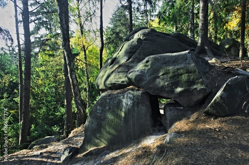 Czech Republic - view of Kozi stones