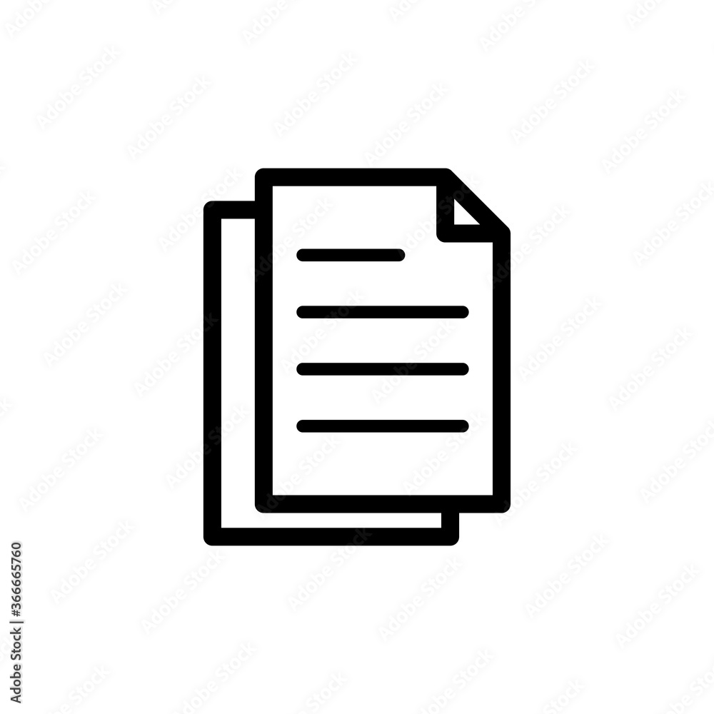 paper icon vector trendy design paper icon vector trendy design
