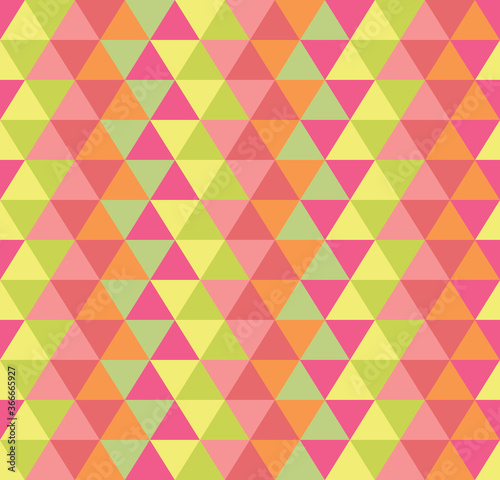 Bright and Modern Triangle Pattern