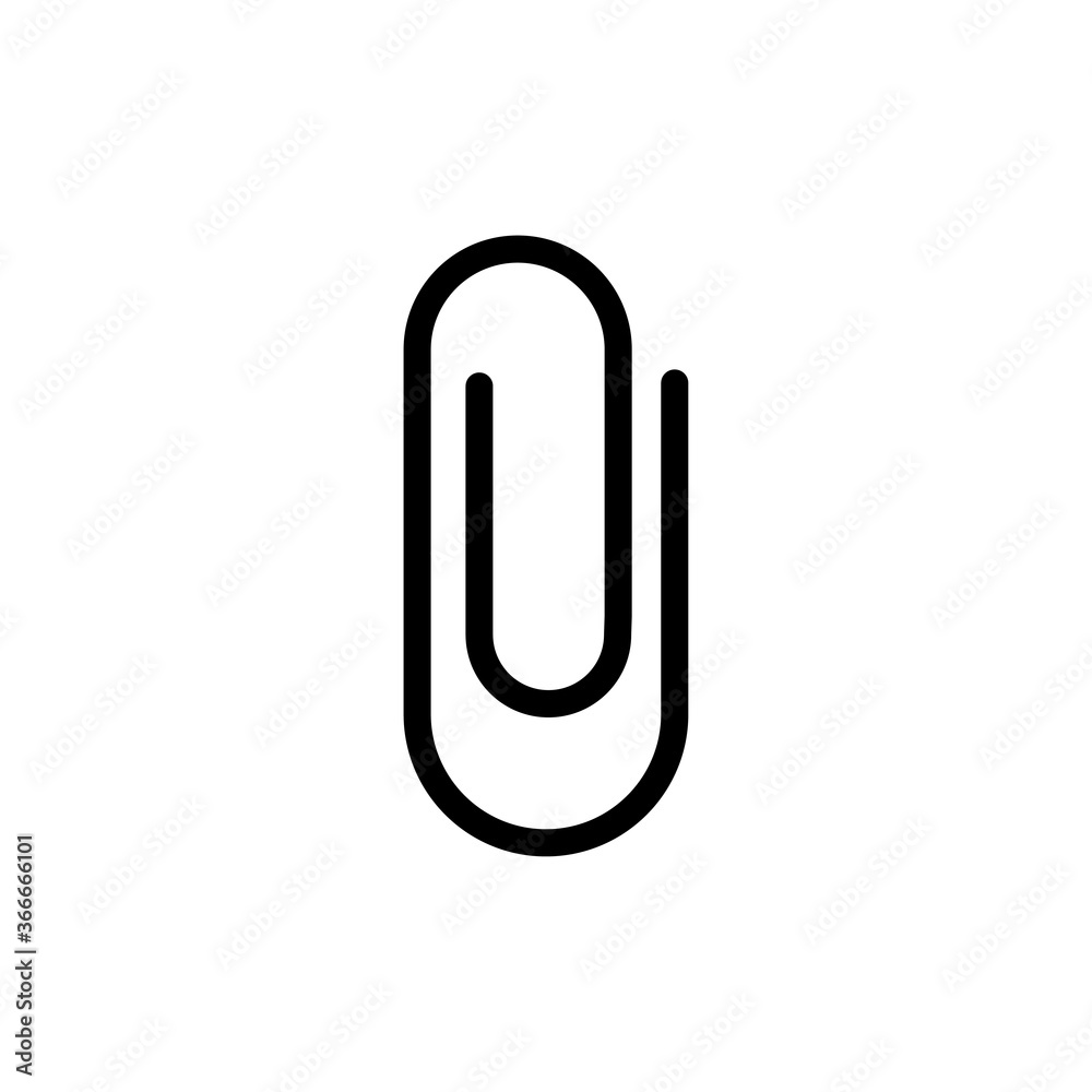 paper clip icon vector design trendy paper clip icon vector design trendy